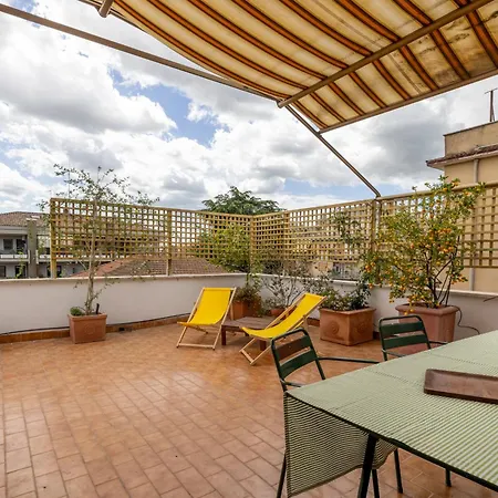 Spacious With Terrace 3 Bedroom, Metroa Battistini Daire Roma